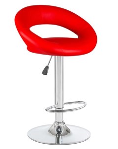 Барный стул MIRA D LM 5001 red хром красный Империя стульев