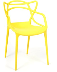 Комплект стульев для кухни со спинкой TetChair Cat Chair пластик 2шт Secret de maison