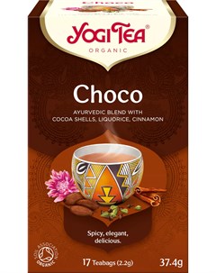 Чай в пакетиках Choco Шоколад Солодка Корица 17 пакетиков Yogi tea