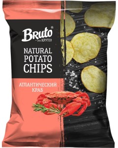 Чипсы картофельные Bruto краб 120 г Bruto snacks