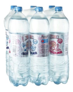 Детская вода питьевая негазированная Стэлмас Россия 1 5 л х 6 шт Stelmas