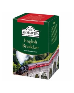 Чай черный ENGLISH BREAKFAST крепкий 100 г х 1 шт Ahmad tea