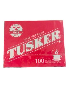 Чай черный в пакетиках 1 5 г х 100 шт Tusker