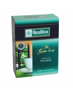 Чай черный Эрл Грей среднелистовой стандарта FBOP1 100 г Qualitea