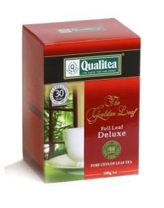 Чай черный крупнолистовой стандарта OPA Коллекция Золотой лист 100 г Qualitea