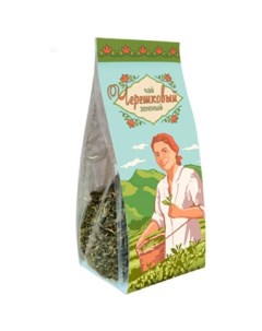 Чай зеленый черешковый 75 грамм Листовой Мацеста чай