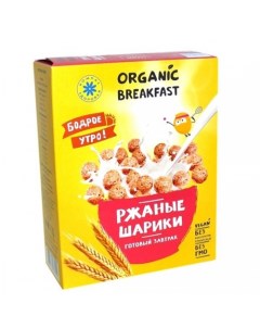 Сухой Завтрак ржаные Шарики 100 Г 3шт Компас здоровья