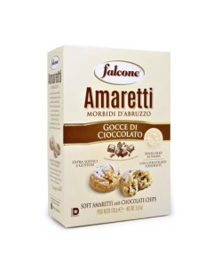 Печенье Амаретти сдобное мягкое с шоколадом 170 г Falcone
