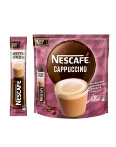 Кофейный напиток в стиках Cappuccino 18 г х 20 шт Nescafe