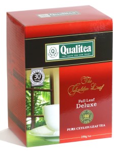 Чай черный крупнолистовой стандарта OPA Коллекция Золотой лист 250 г Qualitea