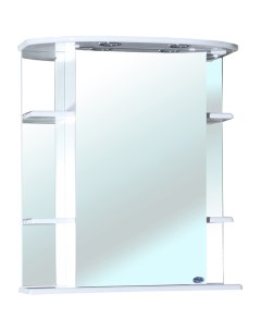 Зеркальный шкаф Магнолия 65 L 4612710002012 с подсветкой Белый Bellezza