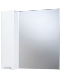 Зеркало со шкафом Андрэа 80 4619013002015 L Белое Bellezza