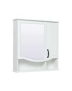Зеркало шкаф для ванной Марсель 65 белый Runo