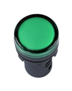 Лампа AD 22DS LED матрица d22мм зеленый 110В AC DC SQ0702 0031 Tdm