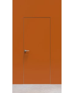 Межкомнатная дверь скрытого монтажа с алюминиевой кромкой правая 2000х800 Doors4u