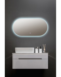 Зеркало для ванной Viva 55х105 c подсветкой Silver mirrors