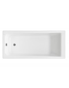 ELBA акриловая ванна прям 170х75 белая монтажный комплект заказывается отдельно Roca