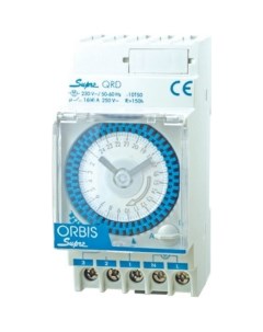 Orbis реле времени модульное суточное SUPRA QRD OB290232N Nobrand
