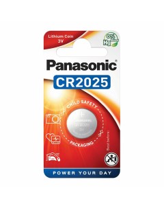 Батарейка Lithium Power CR2025 3В 3V в блистере 1 штука Panasonic