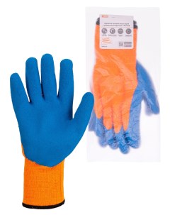Перчатки плотной вязки акрил с латексным покрытием оранж 125 г TDM SQ1016 0219 Tdm еlectric