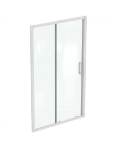 Душевая дверь Connect 2 120 K968401 профиль Euro White стекло прозрачное Ideal standard