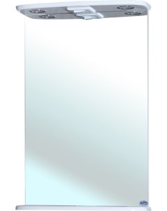 Зеркало Магнолия 50 с подсветкой Белое Bellezza