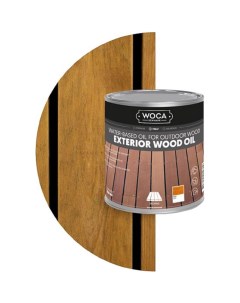 Woca Масло Exterior Wood Oil Teak 0 75l для наружных работ водная основа Тик арт 617938 Nobrand