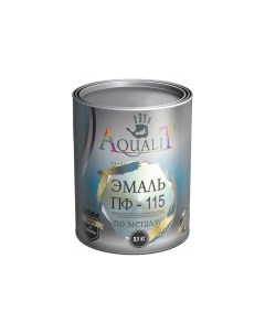 Aqualit Эмаль ПФ 115 серая 2 7 кг pvpsz034 Nobrand