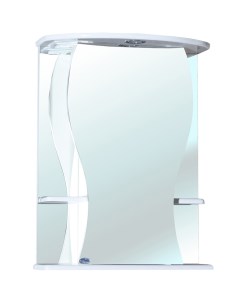 Зеркальный шкаф Карина 55 R 4611808001012 с подсветкой R Белый Bellezza