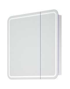 Зеркальный шкаф Алабама 80 С SD 00000902 с подсветкой Белый Corozo