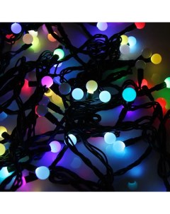Световая гирлянда новогодняя Мультишарики 303 509 2 10 м разноцветный RGB Neon-night