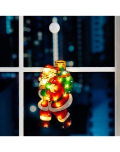 Световая фигура Дед Мороз 6116458 белый теплый Luazon lighting