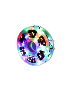 Световая гирлянда новогодняя Hs626 50 м разноцветный Solozar