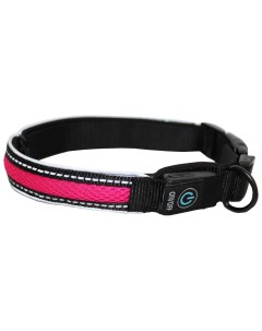 Ошейник для собак Лэд USB Эконил розовый неон L 2 5 см 51 61 см 1%
