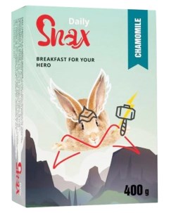 Сухой корм для кроликов Daily 400 г Snax
