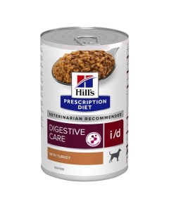 Влажный корм для собак Prescription Diet Digestive Care с индейкой 4 шт по 360 г Hill`s