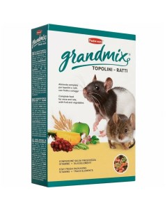Сухой корм для мышей и крыс Grandmix Topolini Ratti 1 кг 2 шт Padovan