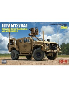 Сборная модель Бронеавтомобиль JLTV M1278A1 с M153 Crows RM 5099 Rye field model