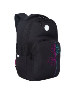 Городской женский рюкзак черный RD 241 3 2 Grizzly