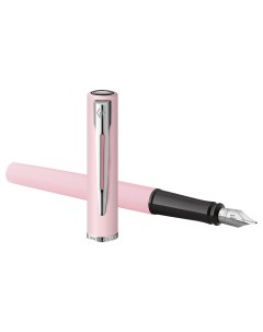 Ручка перьевая Allure Pastel Pink синяя 0 8мм подарочная упаковка Waterman