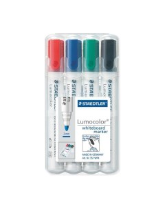 Набор маркеров для досок Lumocolor 2мм 4 цвета Staedtler