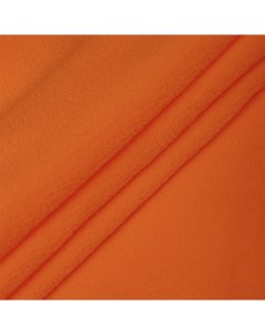 Ткань флис 2 х ст 0059 157 27 190 г м 100 ПЭ шир 150см цв F157 оранжевый уп 2м Tby