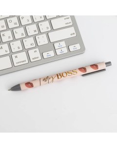 Ручка Boss автоматическая софт тач шариковая 0 7 мм 8 штук Artfox