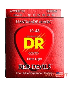 RDA 10 RED DEVILS Струны для акустической гитары Dr