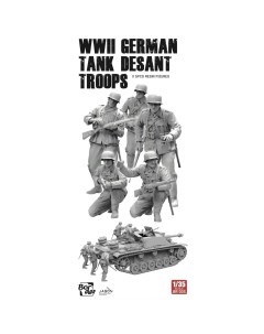 Сборная модель Немецкие танковые десанты времен WWII BR 005 Border model