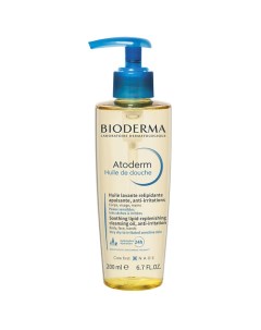 Ультрапитательное масло для душа для сухой чувствительной и атопичной кожи Atoderm 200 Bioderma