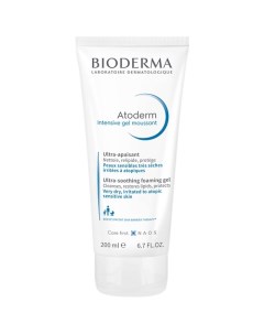 Успокаивающий гель для сухой раздраженной и атопичной кожи лица и тела Atoderm Intensive 200 Bioderma