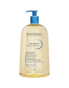 Ультрапитательное масло для душа для сухой чувствительной и атопичной кожи Atoderm 1000 Bioderma