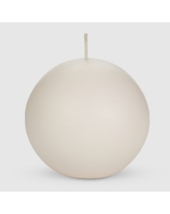 Свеча deco glossy sphere айвори 10 см Mercury