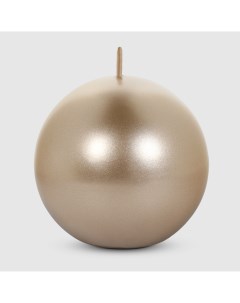 Свеча deco lucid ball шампань 10 см Mercury